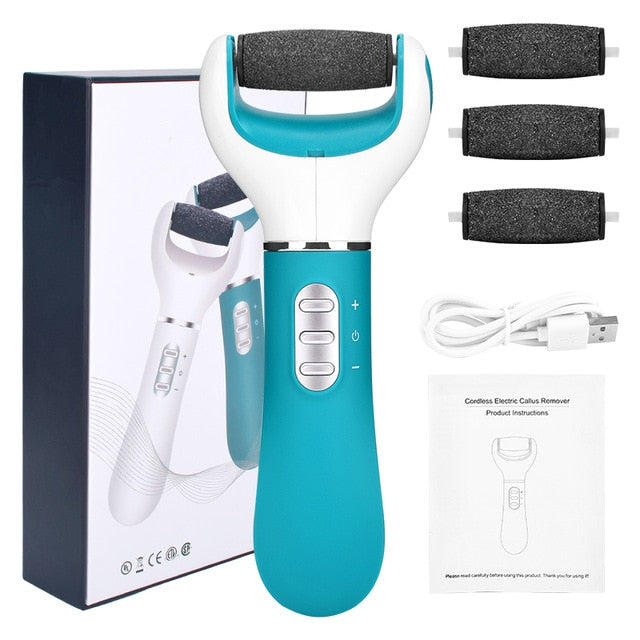 Professional Electric Foot File Pedicure Callus Remover Electric electric vacuum adsorption foot grinder pedicure machine tools
