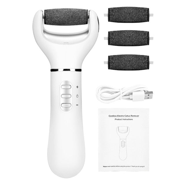 Professional Electric Foot File Pedicure Callus Remover Electric electric vacuum adsorption foot grinder pedicure machine tools