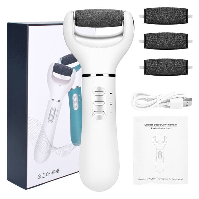 Professional Electric Foot File Pedicure Callus Remover Electric electric vacuum adsorption foot grinder pedicure machine tools
