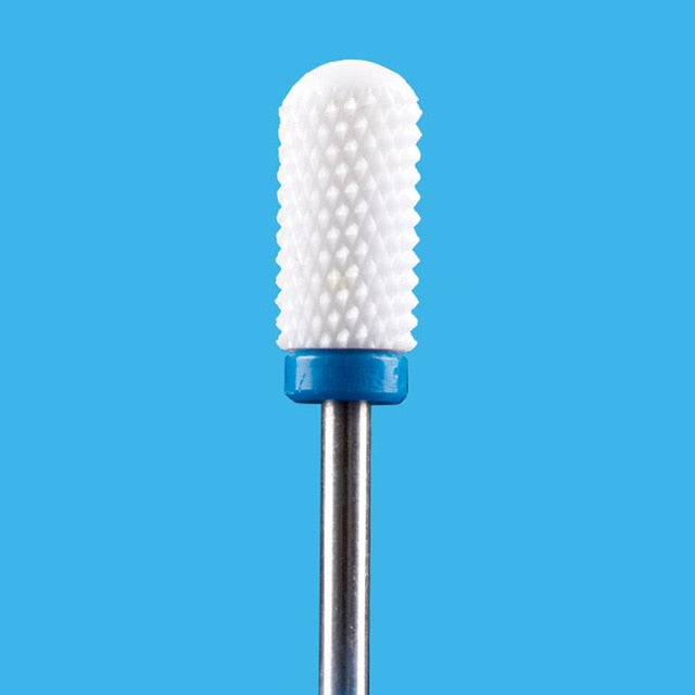 Milling Cutter For Manicure Ceramic Mill Manicure Machine Set Cutter For Pedicure Electric Nail Files Nail Drill Bit Feecy