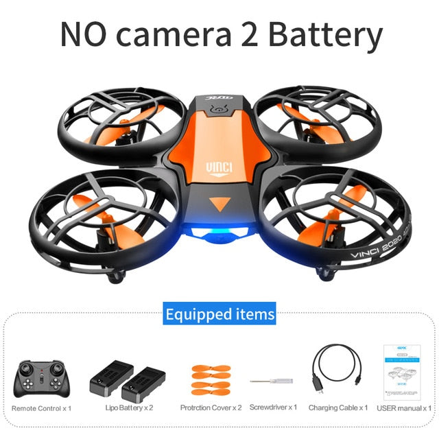V8 New Mini Drone 4k profession HD Wide Angle Camera 1080P WiFi fpv Drone Camera Height Keep Drones Camera Helicopter Toys