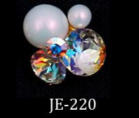 2021 New 10pcs Crystal Bright Pearl Nail Rhinestone Alloy Nail Art Decorations Glitter DIY 3D CJE Nail Jewelry Pendant