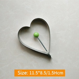 Stainless Steel BBQ Fried Egg Shaper Pancake Mould Kitchen Barbecue Cooking Tools Everything for The Kitchen Grill Accessories.