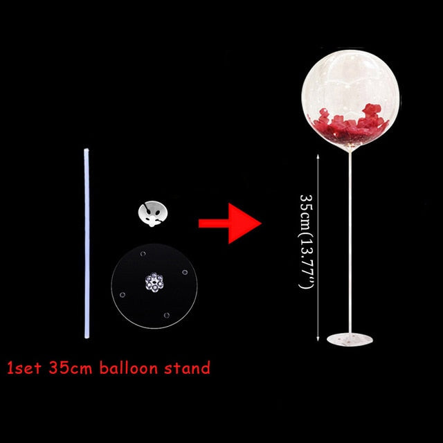 Wedding Table Balloon Stand Balloon Holder Support Base Table Floating Wedding Table Decoration Baby Shower Birthday Party Decor