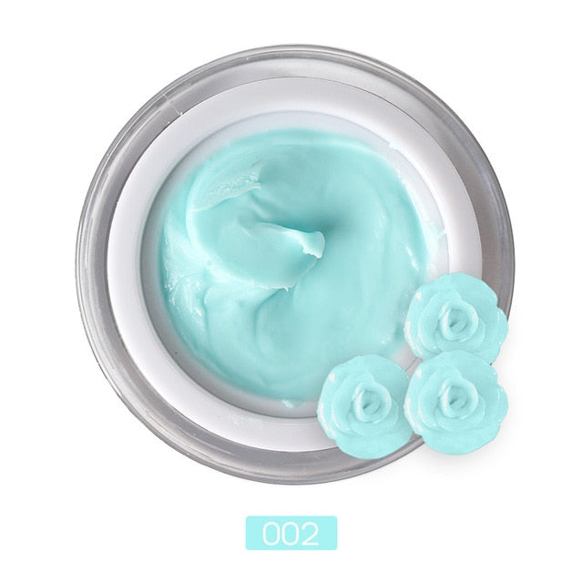 Beautilux 1pc 4D Sculpture Plasticine Gum Soak Off Gel Nail Polish Nails Art Supply 10g