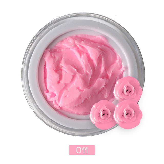 Beautilux 1pc 4D Sculpture Plasticine Gum Soak Off Gel Nail Polish Nails Art Supply 10g