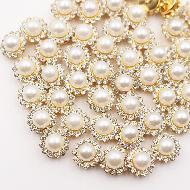 Claw Rhinestones Mix Color Sun Flower Flatback Sewing Rhinestones Shiny Crystals Stones Gold Base Sew On Rhinestones For Clothes