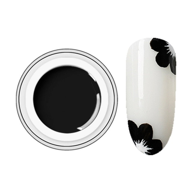 Beautilux Nail Art Painting Gel Tight Dense One Layer Color Soak Off UV LED Salon Nails Design Gels Lacquer Varnish Supply 10g