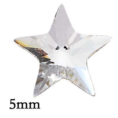 20pcs Crystal Nail Diamond Pixie Strass Clear Glass Rhinestones For 3D Nails Art Decorations Supplies Jewelry Rhinestone