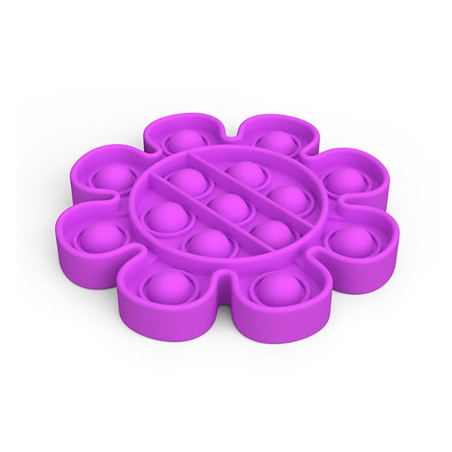 Push Pops Bubble Sensory Toy For Autism Special Needs Adhd Autism Squishy Stress Reliever Toys Kid Funny Anti-Stress Fidget Toys