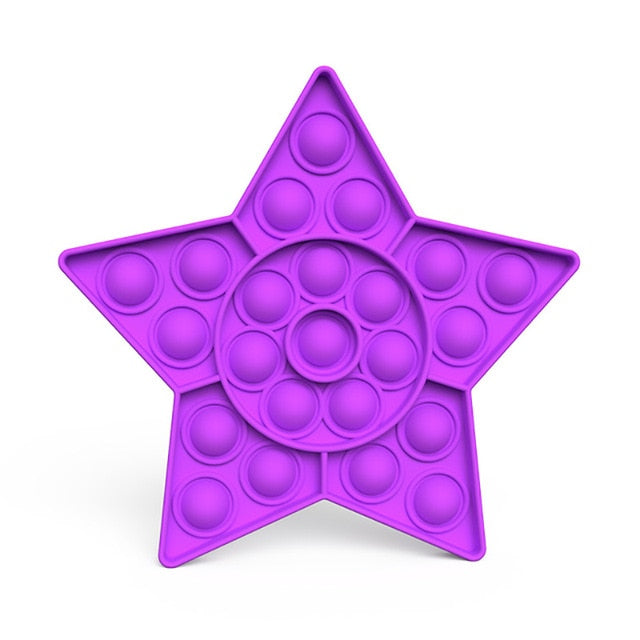 Push Pops Bubble Sensory Toy For Autism Special Needs Adhd Autism Squishy Stress Reliever Toys Kid Funny Anti-Stress Fidget Toys