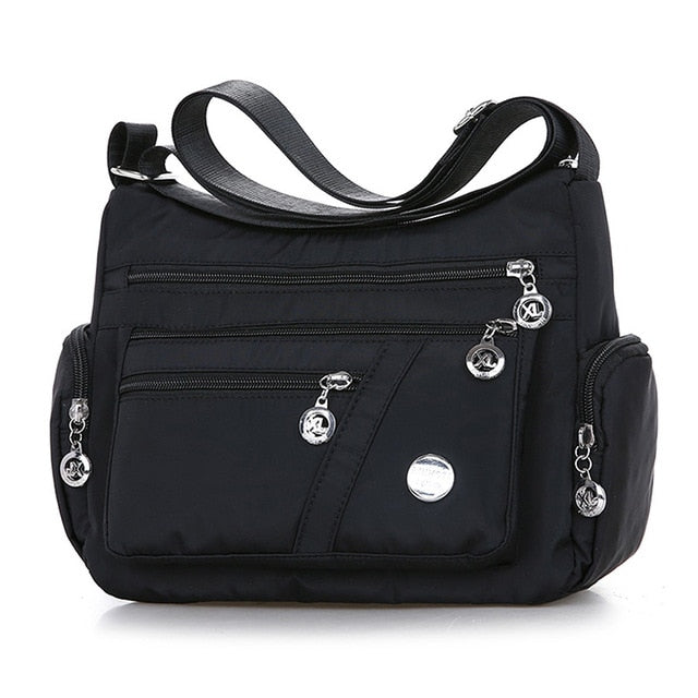 2020 Fashion Women Shoulder Messenger Bag Waterproof Nylon Oxford Crossbody Bag Handbags Large Capacity Travel Bags Purse Wallet