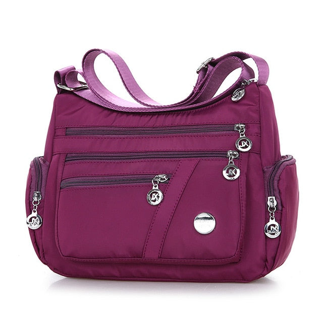 2020 Fashion Women Shoulder Messenger Bag Waterproof Nylon Oxford Crossbody Bag Handbags Large Capacity Travel Bags Purse Wallet