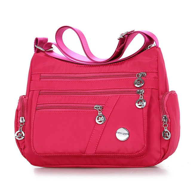 2020 Fashion Women Shoulder Messenger Bag Waterproof Nylon Oxford Crossbody Bag Handbags Large Capacity Travel Bags Purse Wallet