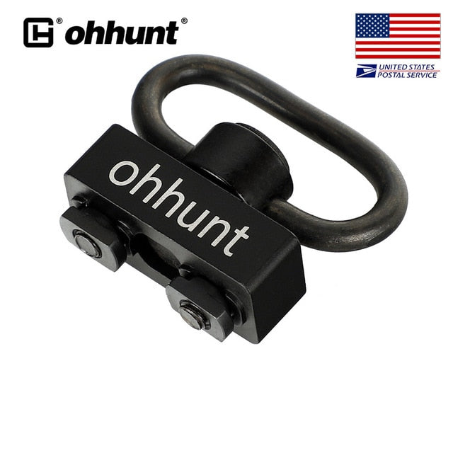 SHIP FROM USA Ohhunt Quick Detach QD Push Button Sling Swivel or M-LOK Sling Adapter