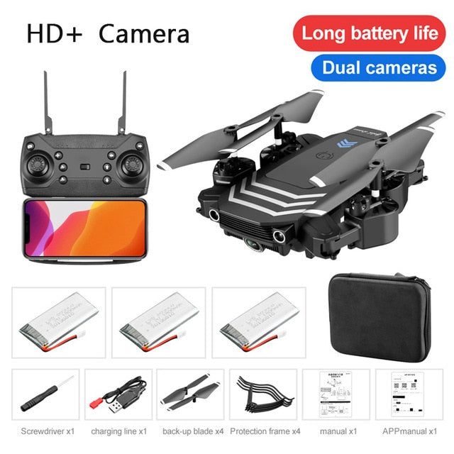 LS11 RC Drone 4K Quadcopter With Camera HD 1080P FPV Drones Foldable Dron Professional Altitude Hold Flying 18min Quadcopter Toy