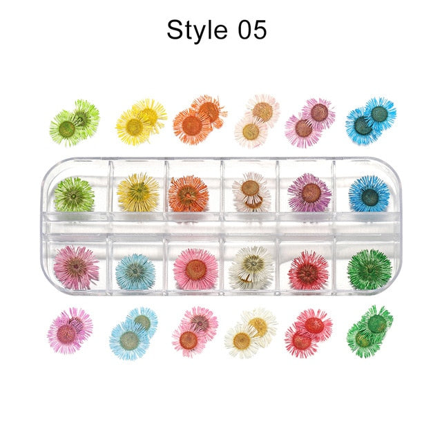 1Box Dried Flower Dry Plants For Epoxy UV Resin Pendant Necklace Jewelry Making Craft DIY Nail Art Decoration Supply Accessories