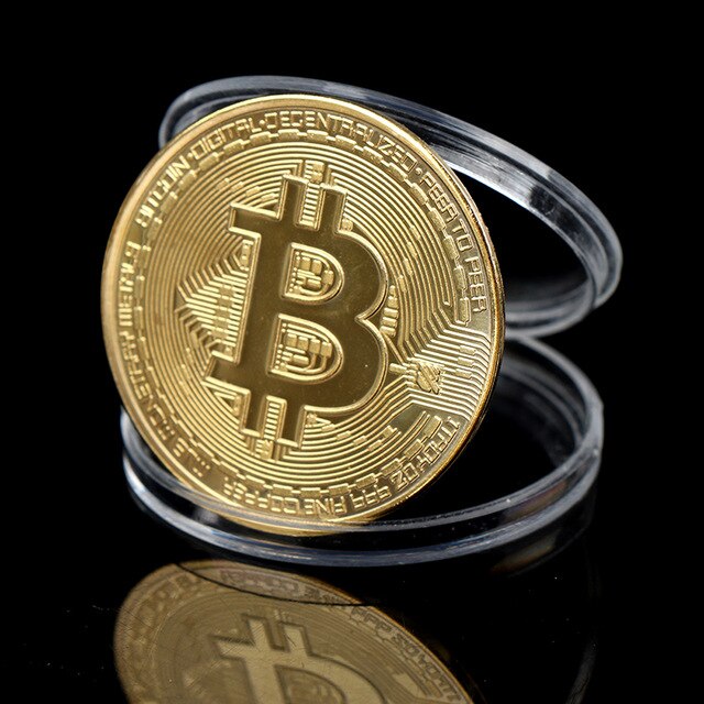 Funny Bitcoin Collectible BTC Coin Pirate Treasure Coins Props Toys For Halloween Party Cosplay Kids