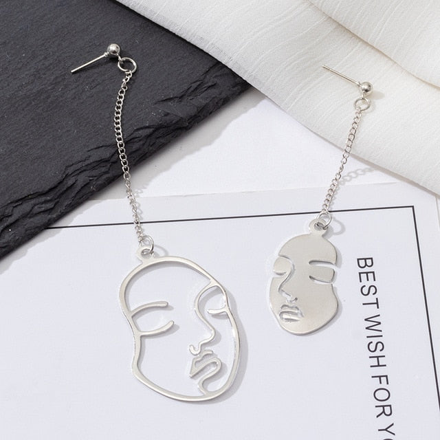 Fashion Statement Earrings Large Geometric Earrings For Women Hanging Dangle Earrings Drop Earrings 2020 Modern Female Jewelry