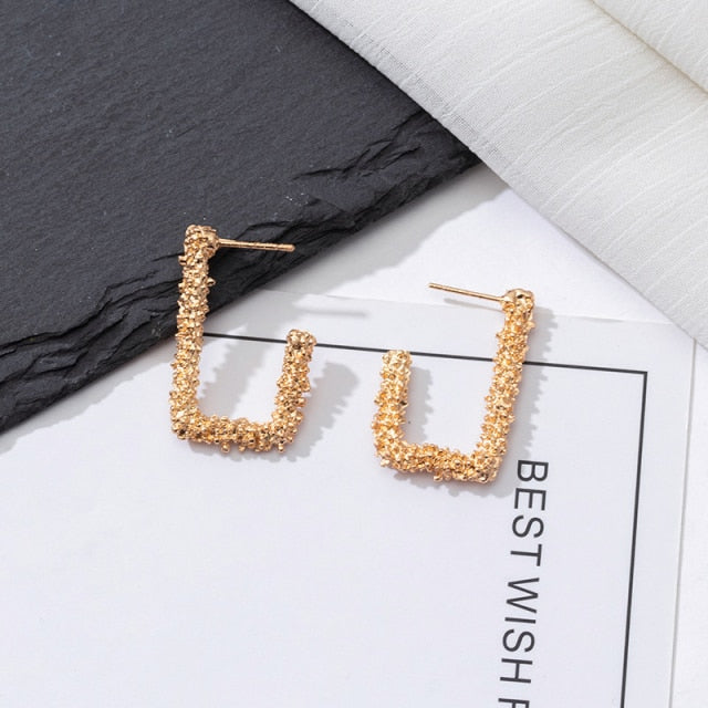 Fashion Statement Earrings Large Geometric Earrings For Women Hanging Dangle Earrings Drop Earrings 2020 Modern Female Jewelry