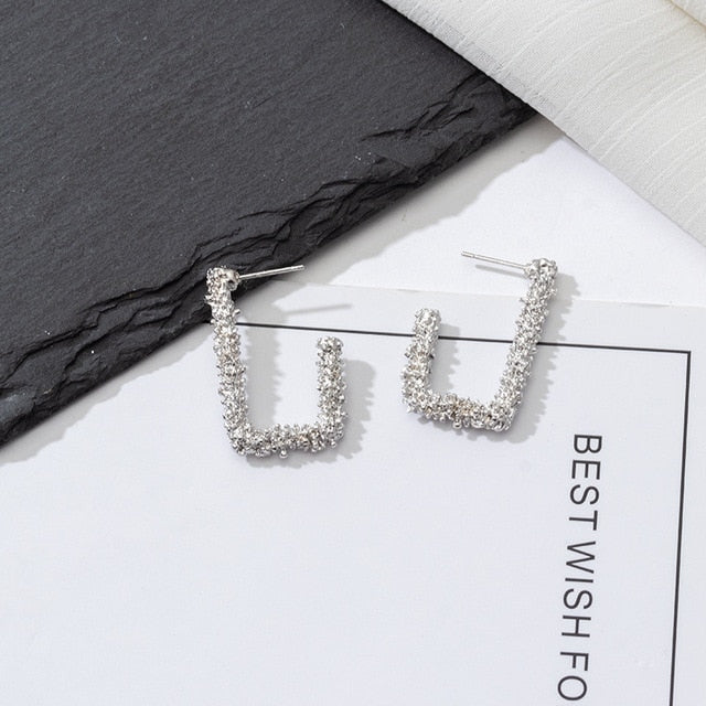 Fashion Statement Earrings Large Geometric Earrings For Women Hanging Dangle Earrings Drop Earrings 2020 Modern Female Jewelry