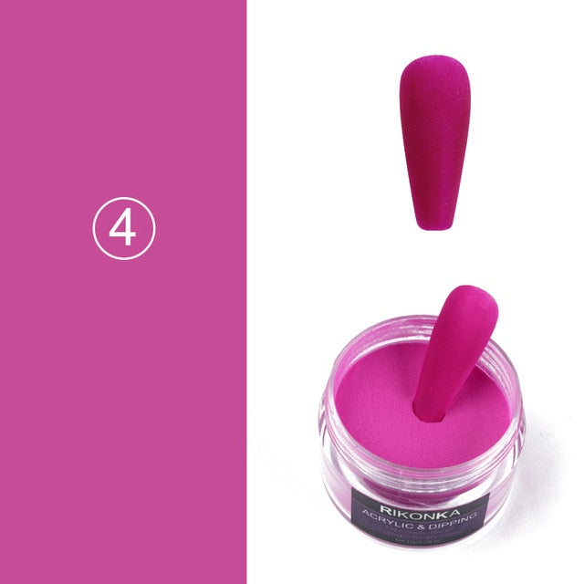 15g Acrylic Powder For Nail Extension Carving Valentines Day Nail Design Dipping Powder Pigment Dust Professional Nail Supplies