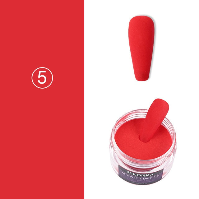 15g Acrylic Powder For Nail Extension Carving Valentines Day Nail Design Dipping Powder Pigment Dust Professional Nail Supplies