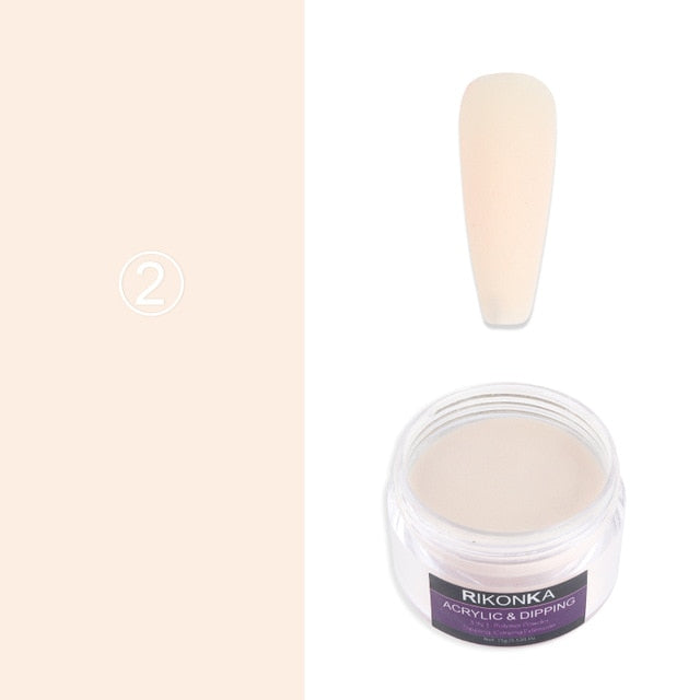 15g Acrylic Powder For Nail Extension Carving Valentines Day Nail Design Dipping Powder Pigment Dust Professional Nail Supplies