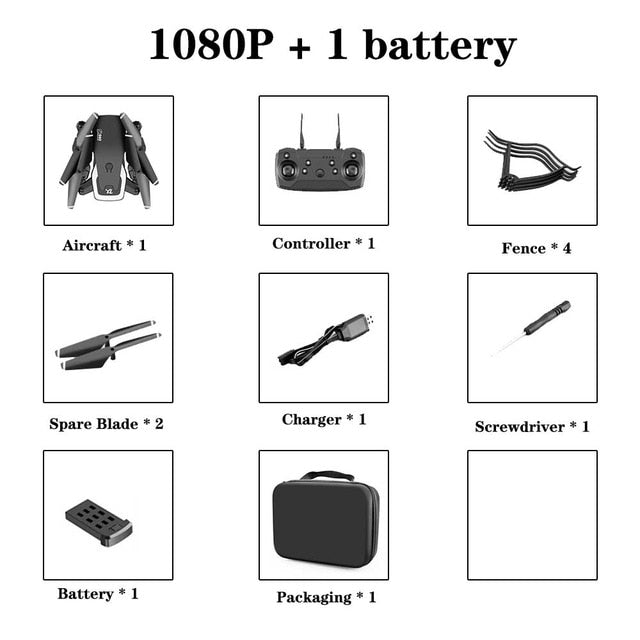 2021 NEW Drone 4k profession HD Wide Angle Camera 1080P WiFi fpv Drone Dual Camera Height Keep Drones Camera Helicopter Toys