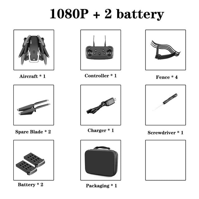 2021 NEW Drone 4k profession HD Wide Angle Camera 1080P WiFi fpv Drone Dual Camera Height Keep Drones Camera Helicopter Toys