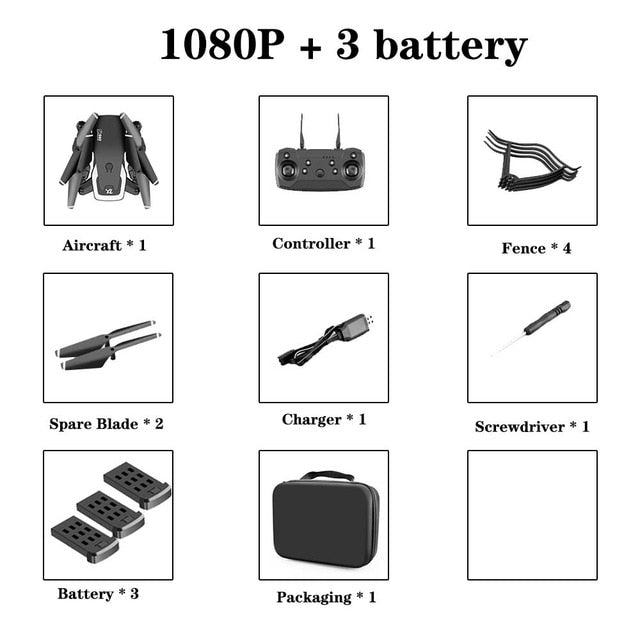 2021 NEW Drone 4k profession HD Wide Angle Camera 1080P WiFi fpv Drone Dual Camera Height Keep Drones Camera Helicopter Toys