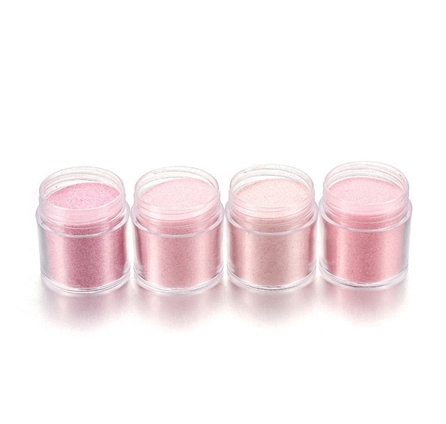 4 Bottles/set Glitter Sequin Powder UV Resin Epoxy Molds For Resin Nail Art Decoration Craft Jewelry Making Supplies Accessories