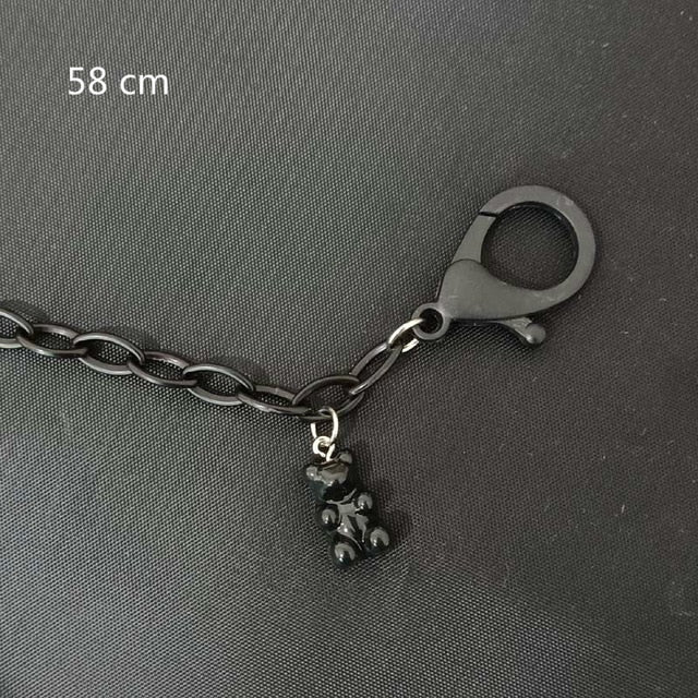 New Adjustable Acrylic Mask Lanyard Mask storage artifact Portable mask storage chain Student chains for storing masks holder