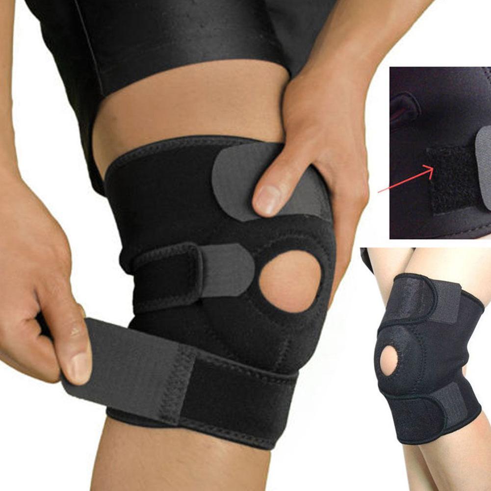 Adjustable Sleeve Drop ship From USA Pressurized Fitness Running Cycling Bandage Knee Support Brace Elastic Nylon for Sports Pad