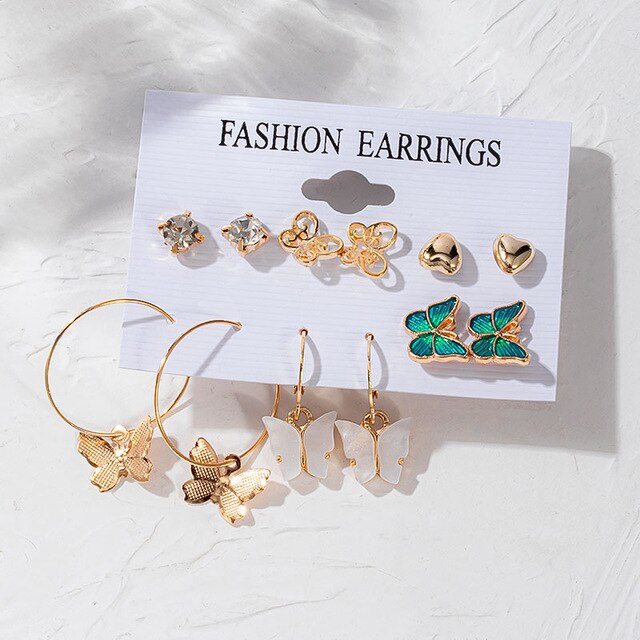 X&P New Bohemian Tassel Earrings Vintage Long Earrings For Women statement Acrylic Fashion Geometry Earrings 2021 Trend Jewelry