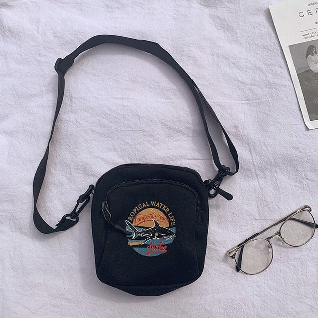 Mini Women's Bag Canvas Handbags Small Cloth Shoulder Crossbody Bags for Women 2021 Ladies Purse Phone Sac A Main Femme Bolsas
