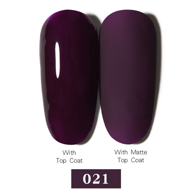 LEMOOC Nail Gel Polish Autumn Winter Color Varnishes Glitter Sequins Soak Off Semi Permanant UV LED Nail Art Hybrid Lacquers