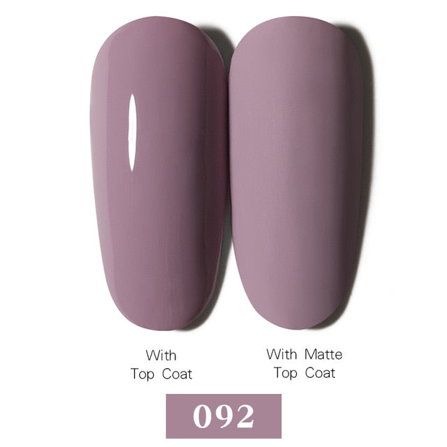 LEMOOC Nail Gel Polish Autumn Winter Color Varnishes Glitter Sequins Soak Off Semi Permanant UV LED Nail Art Hybrid Lacquers