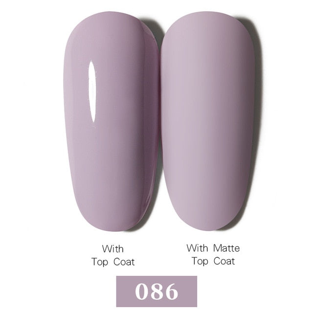 LEMOOC Nail Gel Polish Autumn Winter Color Varnishes Glitter Sequins Soak Off Semi Permanant UV LED Nail Art Hybrid Lacquers
