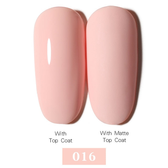 LEMOOC Nail Gel Polish Autumn Winter Color Varnishes Glitter Sequins Soak Off Semi Permanant UV LED Nail Art Hybrid Lacquers