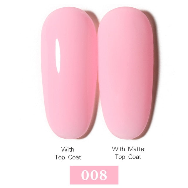 LEMOOC Nail Gel Polish Autumn Winter Color Varnishes Glitter Sequins Soak Off Semi Permanant UV LED Nail Art Hybrid Lacquers