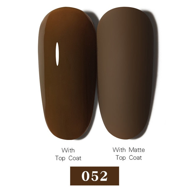 LEMOOC Nail Gel Polish Autumn Winter Color Varnishes Glitter Sequins Soak Off Semi Permanant UV LED Nail Art Hybrid Lacquers