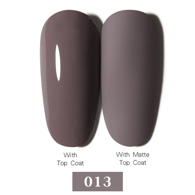 LEMOOC Nail Gel Polish Autumn Winter Color Varnishes Glitter Sequins Soak Off Semi Permanant UV LED Nail Art Hybrid Lacquers