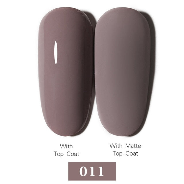 LEMOOC Nail Gel Polish Autumn Winter Color Varnishes Glitter Sequins Soak Off Semi Permanant UV LED Nail Art Hybrid Lacquers