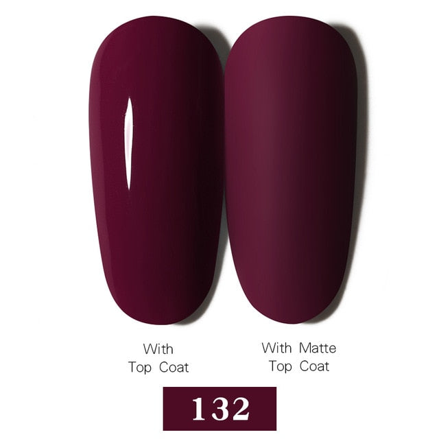 LEMOOC Nail Gel Polish Autumn Winter Color Varnishes Glitter Sequins Soak Off Semi Permanant UV LED Nail Art Hybrid Lacquers