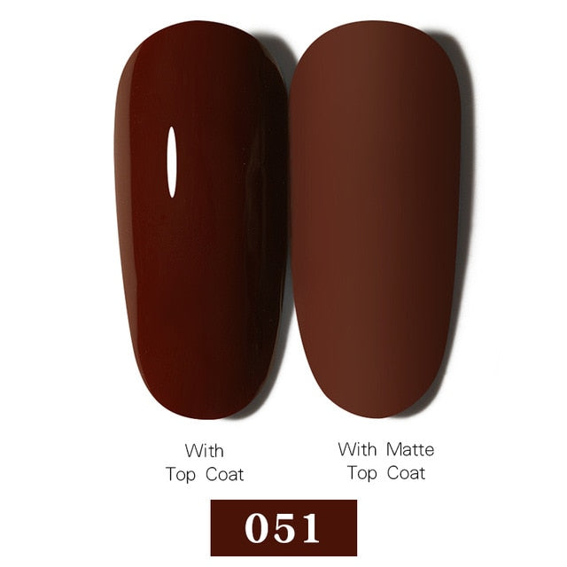 LEMOOC Nail Gel Polish Autumn Winter Color Varnishes Glitter Sequins Soak Off Semi Permanant UV LED Nail Art Hybrid Lacquers