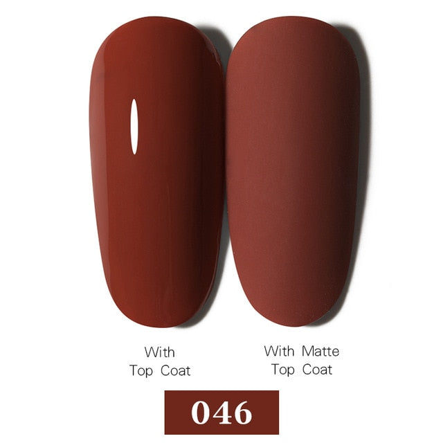 LEMOOC Nail Gel Polish Autumn Winter Color Varnishes Glitter Sequins Soak Off Semi Permanant UV LED Nail Art Hybrid Lacquers