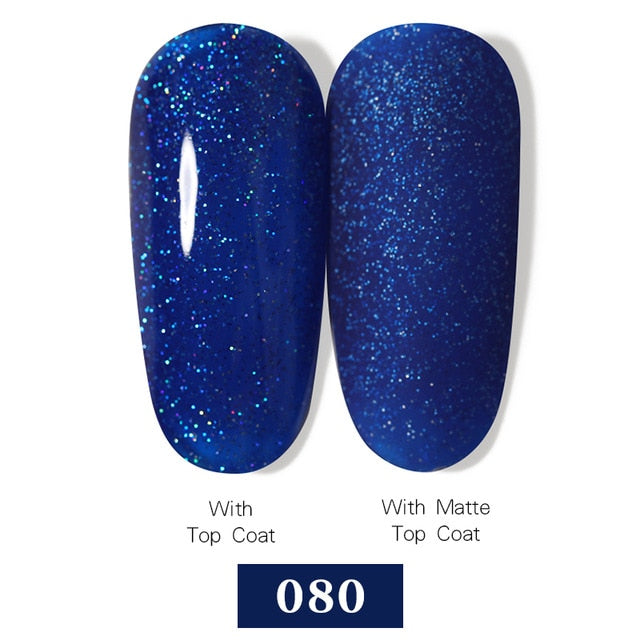 LEMOOC Nail Gel Polish Autumn Winter Color Varnishes Glitter Sequins Soak Off Semi Permanant UV LED Nail Art Hybrid Lacquers