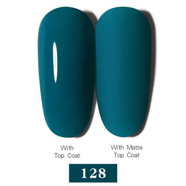 LEMOOC Nail Gel Polish Autumn Winter Color Varnishes Glitter Sequins Soak Off Semi Permanant UV LED Nail Art Hybrid Lacquers