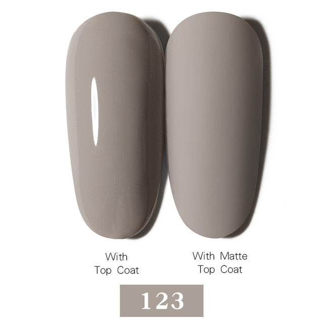 LEMOOC Nail Gel Polish Autumn Winter Color Varnishes Glitter Sequins Soak Off Semi Permanant UV LED Nail Art Hybrid Lacquers
